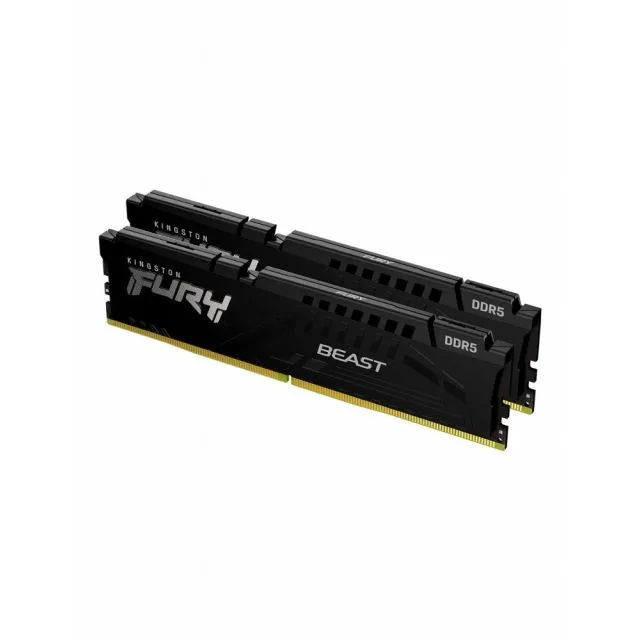Kingston FURY Beast | 32GB 2x16GB DDR5 | 6000MHz | DIMM | CL30 | Memory Modules | RAM