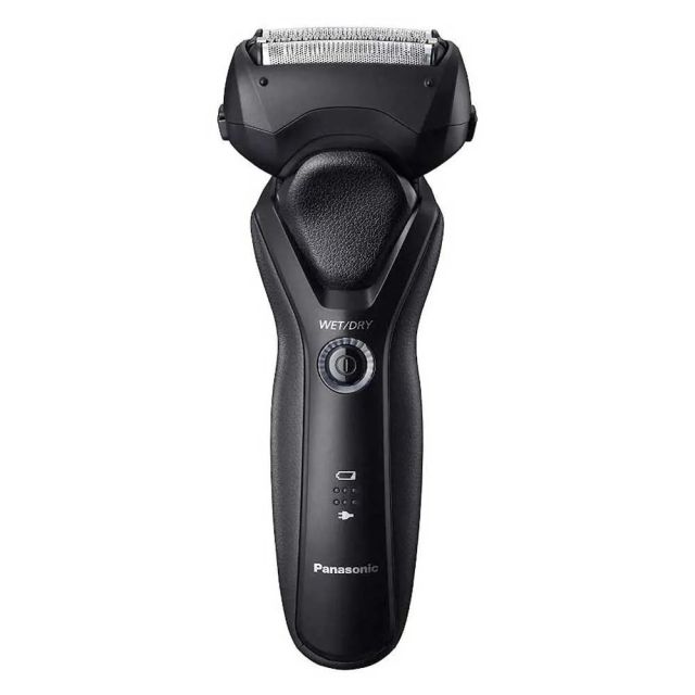 Panasonic ES-RT37 | Electric Shaver | 3-Blade Shaving System | Wet and Dry | Black and Silver