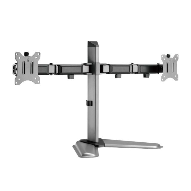 White Shark TUTANKHAMUN | Monitor Desk Mount | Up to 32" | Max 9kg | VESA 100x100 | 2 Monitors