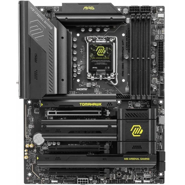 MSI MAG Z890 TOMAHAWK WIFI | Socket LGA 1851 | Intel Z890 | 4xDDR5 | ATX | Motherboard