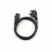 Gembird PC-186 | 1.8 m Power Cable | CEE 7/4 Male to C14 | Black | VDE Approved