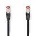Nedis CCGL85221BK20 | Network cable Cat.6 S/FTP | 2 m | Black | RJ45 Male to RJ45 Male