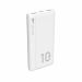 Silicon Power QP15 10000mAh Power Bank | Lithium Polymer | White