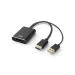 ACT AC7536 | HDMI + USB to DisplayPort Adapter Cable | 0.24 m | Black