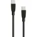 Mobiparts USB C to USB C Cable | 3A 60W | 2 Meter | Black