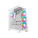 Case Azza Cove Midi Tower RGB Temp Glass WIT