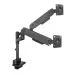 ACT AC8330 | Monitor Arm for 2 Monitors up to 34" | 16kg per Screen | Gas Spring | VESA 75x75 / 100x100