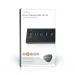 Nedis UHUBUP3810BK USB 3.2 Gen 1 (3.1 Gen 1) Interface Hub | 8 Ports | Black