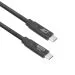 ACT AC7443 | USB 3.2 Cable | 10Gbps | 60W | USB-C to USB-C | 3m | Black