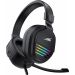 Baracuda PEARL RGB | On-Ear Gaming Headset 3.5mm and USB | Black