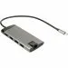 Inter-Tech GDC-802 | Docking Station | USB-C 3.2 Gen 1 | Gray