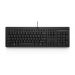 HP 125 | Wired Keyboard | USB | QWERTY US International | Black