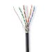 Nedis Network Cable | Cat. 6 | S/FTP (S STP) | 305 m | Black | CCBG8594BK305S
