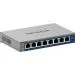 NETGEAR GS108Ev4 | 8-Port Gigabit Switch | Smart Managed Plus (L2/L3) | Black/Gray