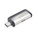 SanDisk Ultra Dual Drive USB Type-C | 128GB USB Flash Drive | USB Type-A / USB Type-C 3.2 Gen 1 (3.1 Gen 1) | Black, Silver