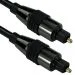 TosLink Optical Audio Cable | male-male | 1 meter