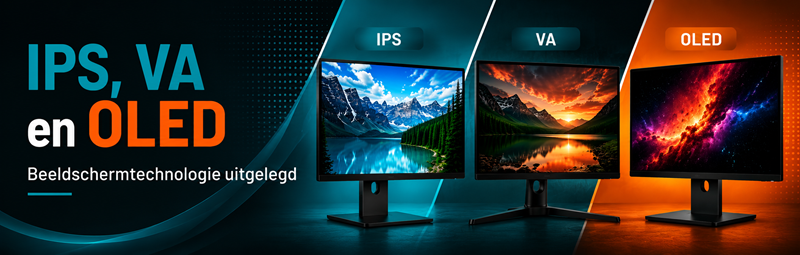 Beeldschermtechnologie uitgelegd: IPS, VA en OLED